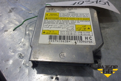 Блок управления AIR BAG для Chevrolet Aveo (T200) с 2003-2008 (Авео Т200)