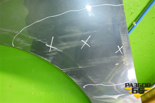 Крыло переднее левое (A1668800206) для Mercedes Benz ML-Klass W166 c 2011г (МЛ)