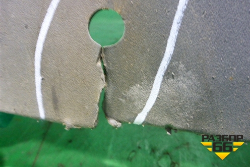 Крыло заднее левое передняя часть  (1357600) для Scania 5 R Series с 2004-2016г