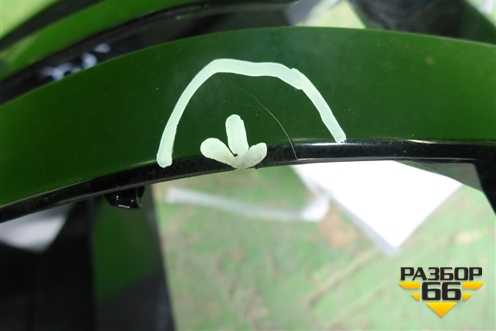 Корпус зеркала левого для Mercedes Benz ML-Klass W166 c 2011г (МЛ)