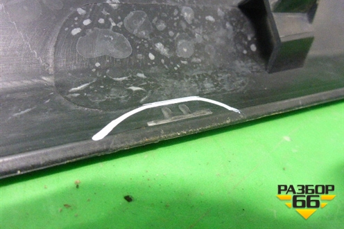 Накладка заднего бампера (верхняя) для Toyota Land Cruiser Prado(150) с 2009г (Ленд Крузер Прадо)