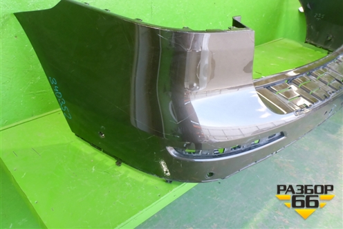 Бампер задний (после 2014г под парктроник) (A1668859925) для Mercedes Benz ML-Klass W166 c 2011г (МЛ)