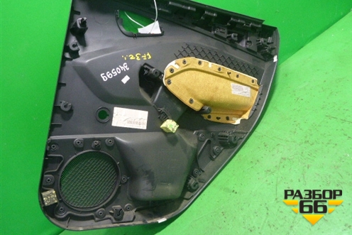 Обшивка двери задней левой под механику (седан) (BM51A2740701) для Ford Focus 3 с 2011г (Фокус)