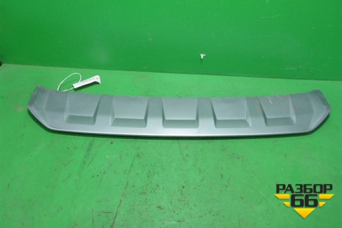 Накладка переднего бампера (4M0807733D) для Audi Q7 c 2015г (Ку 7)