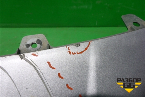 Накладка переднего бампера (4M0807733D) для Audi Q7 c 2015г (Ку 7)