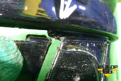 Бампер задний (5-ти дверный хэтчбек) (375768702) для Opel Astra H с 2004-2015г (Астра Аш)