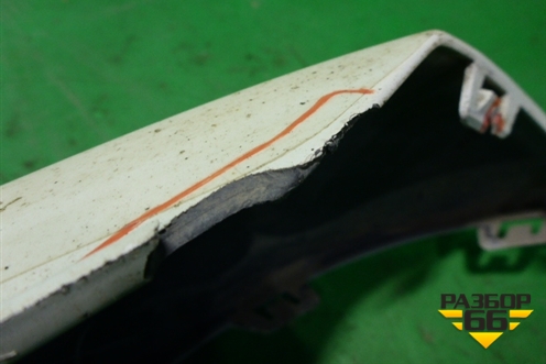 Накладка заднего бампера левая (AMG) (A1668856225) для Mercedes Benz ML-Klass W166 c 2011г (МЛ)