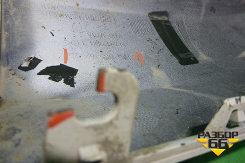 Накладка заднего бампера левая (AMG) (A1668856225) для Mercedes Benz ML-Klass W166 c 2011г (МЛ)