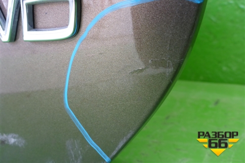 Дверь багажника без стекла (39818090) для Volvo XC60 с 2008-2017г (ХС60)