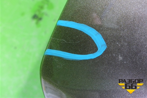 Дверь багажника без стекла (39818090) для Volvo XC60 с 2008-2017г (ХС60)