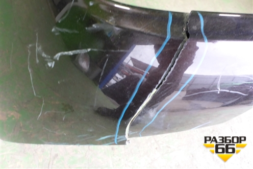 Бампер задний (без юбки) (13300719) для Opel Zafira C с 2012г (Зафира Ц)