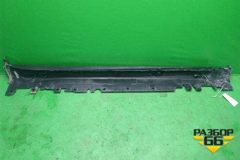 Накладка на порог наружная левая (51177308055) для BMW X5 F15 с 2013г (Х5 Ф15)