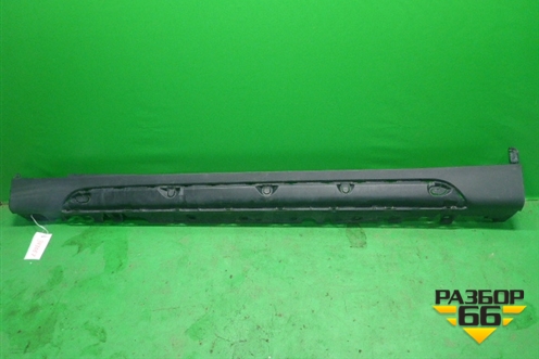 Накладка на порог наружная левая (51177308055) для BMW X5 F15 с 2013г (Х5 Ф15)