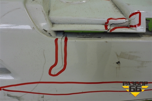 Бампер задний (после 2014г под парктроник) (A1668850325) для Mercedes Benz ML-Klass W166 c 2011г (МЛ)