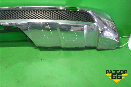 Юбка заднего бампера (AMG) (A1668804340) для Mercedes Benz ML-Klass W166 c 2011г (МЛ)