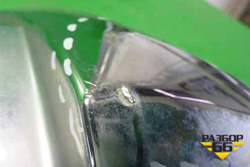 Юбка заднего бампера (AMG) (A1668804340) для Mercedes Benz ML-Klass W166 c 2011г (МЛ)