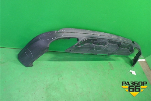 Юбка заднего бампера (после 2014г AMG) (A1668859425) для Mercedes Benz ML-Klass W166 c 2011г (МЛ)