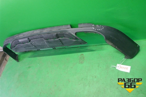 Юбка заднего бампера (после 2014г AMG) (A1668859425) для Mercedes Benz ML-Klass W166 c 2011г (МЛ)