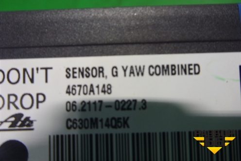 Датчик ускорения (4670A148) для Peugeot 4007 с 2008г