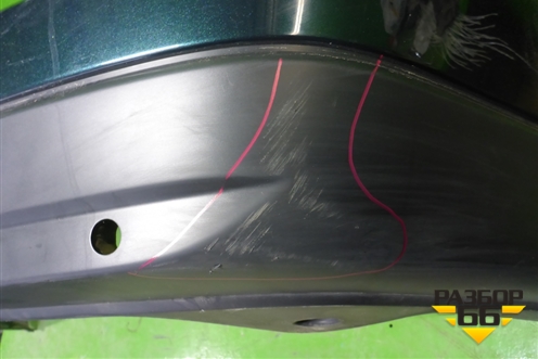 Бампер задний (до 2018г под парктроник) (CK5217C945AA) для Land Rover Range Rover 4 с 2013-2022г (Вог)