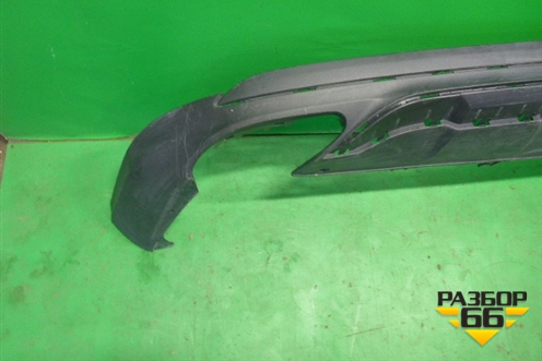 Юбка заднего бампера (после 2014г AMG) (A1668859425) для Mercedes Benz ML-Klass W166 c 2011г (МЛ)