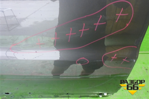 Дверь задняя правая (LR044228) для Land Rover Range Rover Sport с 2013-2022г (Спорт)