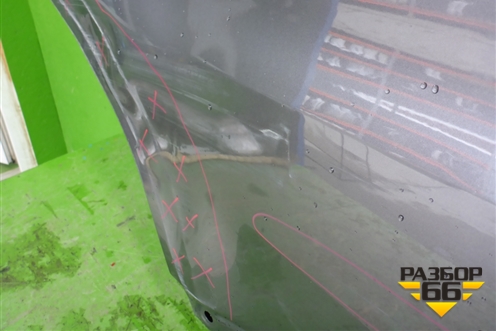 Дверь задняя правая (LR044228) для Land Rover Range Rover Sport с 2013-2022г (Спорт)