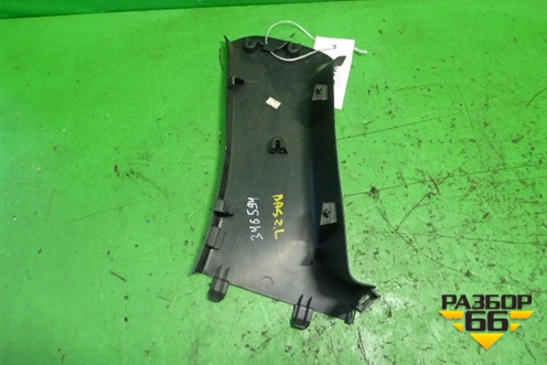 Обшивка стойки задняя верхняя левая (передняя) (769357957R) для Renault Duster I с 2010-2021г (Дастер)