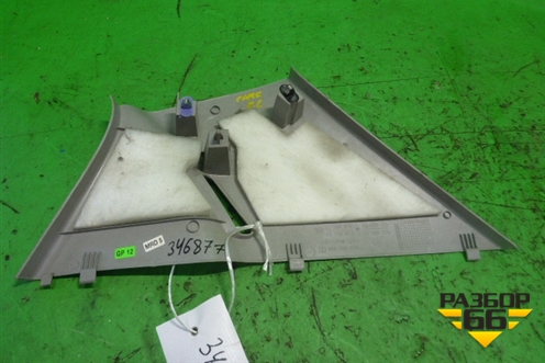 Обшивка стойки задняя верхняя левая (5ти дверный кузов) (13180610) для Opel Corsa D с 2006-2014г (Корса Д)