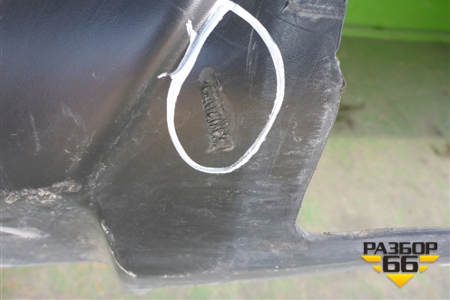 Бампер задний (под парктроник) (850223KN0H) для Nissan Pathfinder (R52R) с 2012-2020г (Патфиндер)