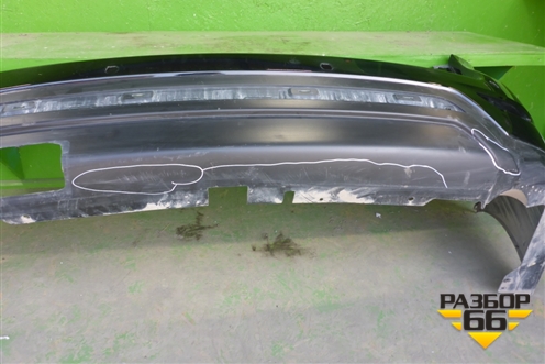 Бампер задний (под парктроник) (850223KN0H) для Nissan Pathfinder (R52R) с 2012-2020г (Патфиндер)