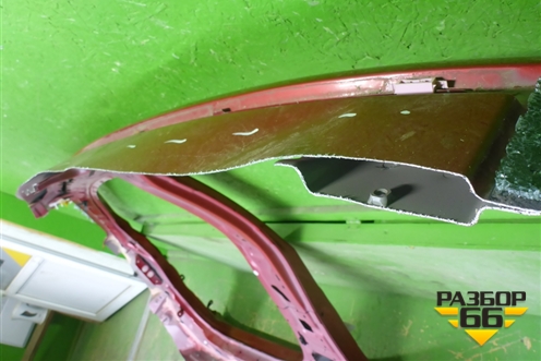 Порог со стойкой правый (седан под накладку) для Mitsubishi Lancer-X с 2007г (Лансер)