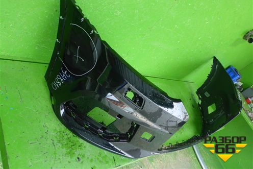 Бампер передний (без юбки после 2014г под омыватели) (8U0807437AD) для Audi Q3 с 2011-2018г (Ку 3)