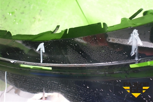 Бампер передний (без юбки после 2014г под омыватели) (8U0807437AD) для Audi Q3 с 2011-2018г (Ку 3)