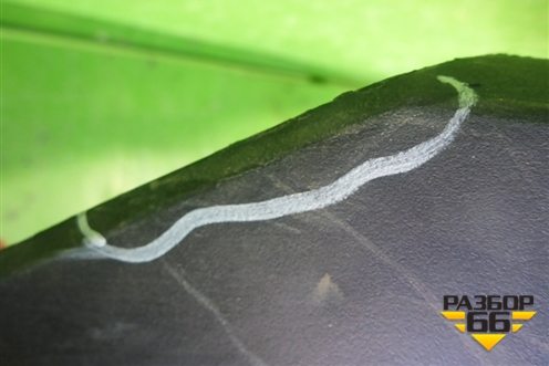 Бампер задний нижняя часть (под парктроник) (51127360728) для BMW X6 F16 с 2014г (Х6 Ф16)