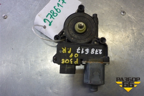 Моторчик стеклоподъёмника передний правый (9657247580) для Peugeot 308 с 2007-2014г