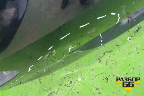 Дверь багажника без стекла (7P6827159B) для Volkswagen Touareg с 2010-2018г (Туарег)