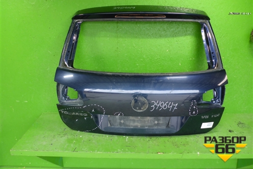 Дверь багажника без стекла (7P6827159B) для Volkswagen Touareg с 2010-2018г (Туарег)
