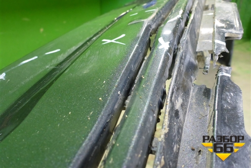 Бампер задний нижняя часть (до 2019г под парктроник) (4M0807527D) для Audi Q7 c 2015г (Ку 7)