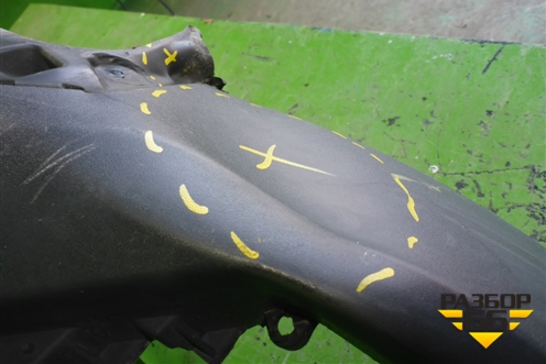 Бампер задний (под парктроник) (CV4417K835AW) для Ford Kuga с 2012г (Куга 2)