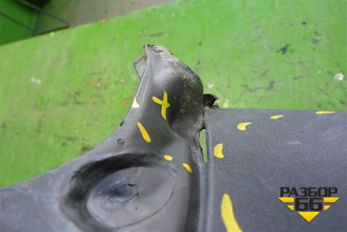 Бампер задний (под парктроник) (CV4417K835AW) для Ford Kuga с 2012г (Куга 2)