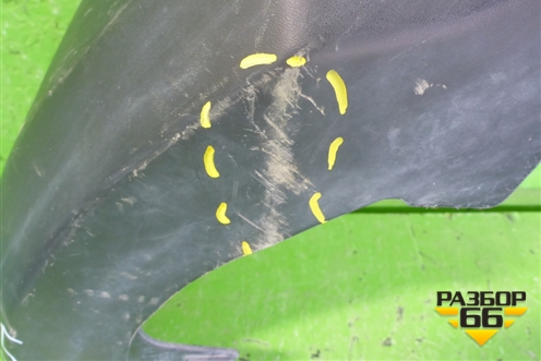 Юбка переднего бампера (после 2015г под накладку) (5241142070) для Toyota Rav-4 с 2012-2019г (Рав 4)