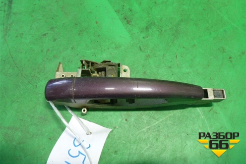 Ручка наружная двери задней правой (9653401580) для Peugeot 407 с 2004г