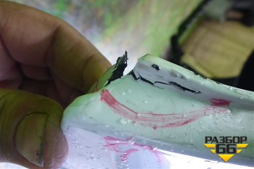 Бампер задний (под парктроник) для Land Rover Range Rover Sport с 2013-2022г (Спорт)