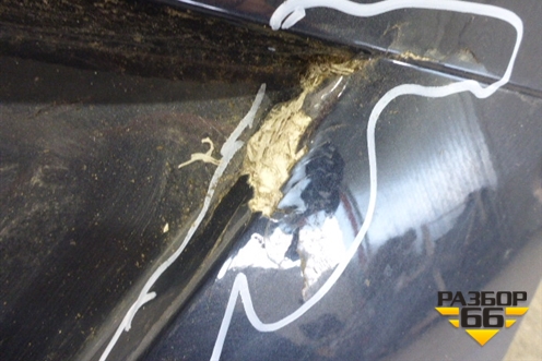 Дверь багажника без стекла (39818090) для Volvo XC60 с 2008-2017г (ХС60)