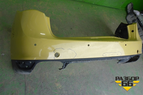 Бампер задний (до 2014г под парктроник) (7P5807421) для Porsche Cayenne с 2010-2017г (Каен)