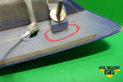 Накладка крышки багажника (под гос.номер) (GJ6A50811) для Mazda Mazda 6 (GG) с 2002-2007г