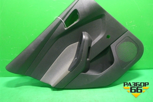 Обшивка двери задней левой под механику (хэтчбек) (BM51A27407A) для Ford Focus 3 с 2011г (Фокус)