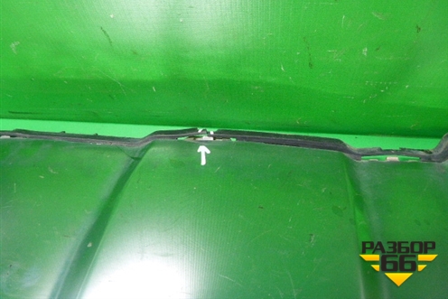 Юбка заднего бампера (AMG) (A1668850053) для Mercedes Benz ML-Klass W166 c 2011г (МЛ)