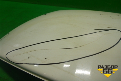 Накладка заднего бампера левая (AMG) (A1668856225) для Mercedes Benz ML-Klass W166 c 2011г (МЛ)